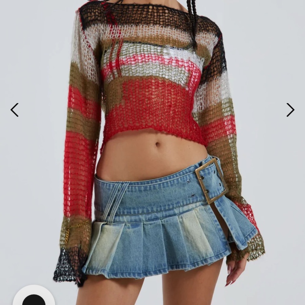 JADED LONDON - DENIM MINI MINI SKIRT